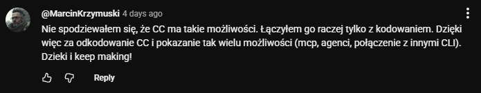 Opinia od Uczestnik 3